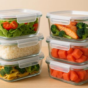 Premium Glass Food Containers - Airtight Freshness for Meals