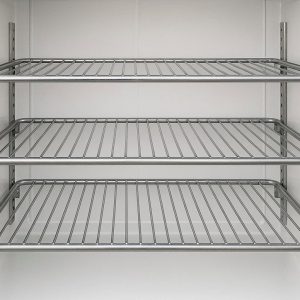 Heavy-Duty Metal Fridge Shelves - Extra Strength for Large Items