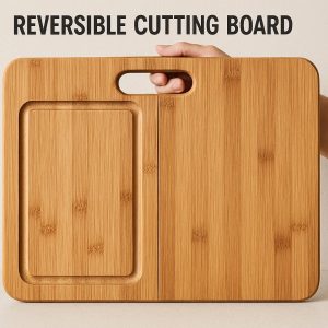 Reversible Cutting Board - Dual-Sided Versatility for Every Task
