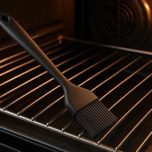Heat-Resistant Silicone Basting Brush - Safe for Oven Use
