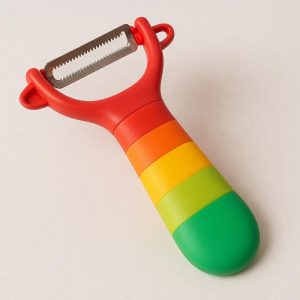 Colorful Plastic Peeler - Fun and Functional for Kids Cooking