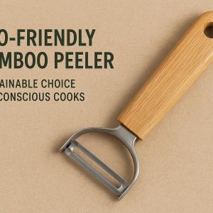 Eco-Friendly Bamboo Peeler - Sustainable Choice for Conscious Cooks